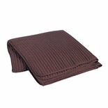 Broste Copenhagen Sena eggplant bedspread - 240x260cm
