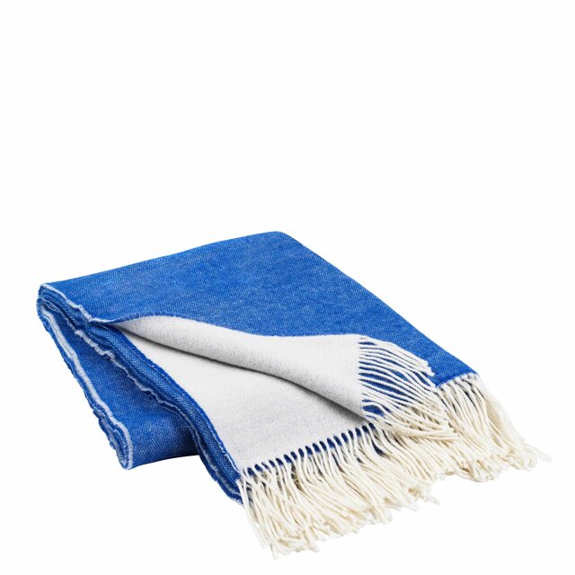 Broste Copenhagen Plaid Jeanne bleu - 130x200cm Broste Copenhagen Plaid Jeanne bleu - 130x200cm