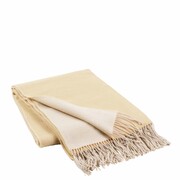 Broste Copenhagen Jeanne plaid amarillo - 130x200cm