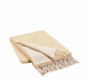 Broste Copenhagen Plaid Jeanne jaune - 130x200cm Broste Copenhagen Plaid Jeanne jaune - 130x200cm