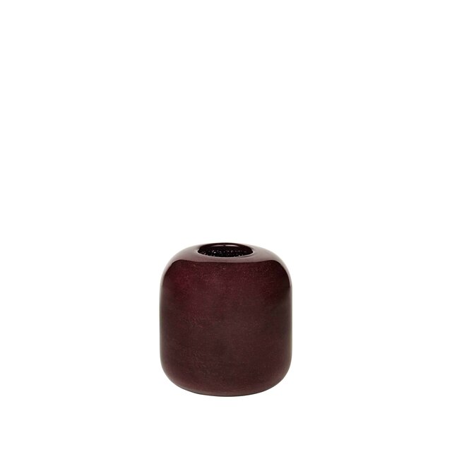 Broste Copenhagen Kai vaas glas - aubergine