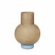 Broste Copenhagen Mari vaas glas taupe/lichtblauw - Ø20xh27cm Broste Copenhagen Mari vaas glas taupe/lichtblauw - Ø20xh27cm