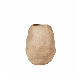 Broste Copenhagen Organic vaas aardewerk - 34,5x33,5x43cm Broste Copenhagen Organic vaas aardewerk - 34,5x33,5x43cm
