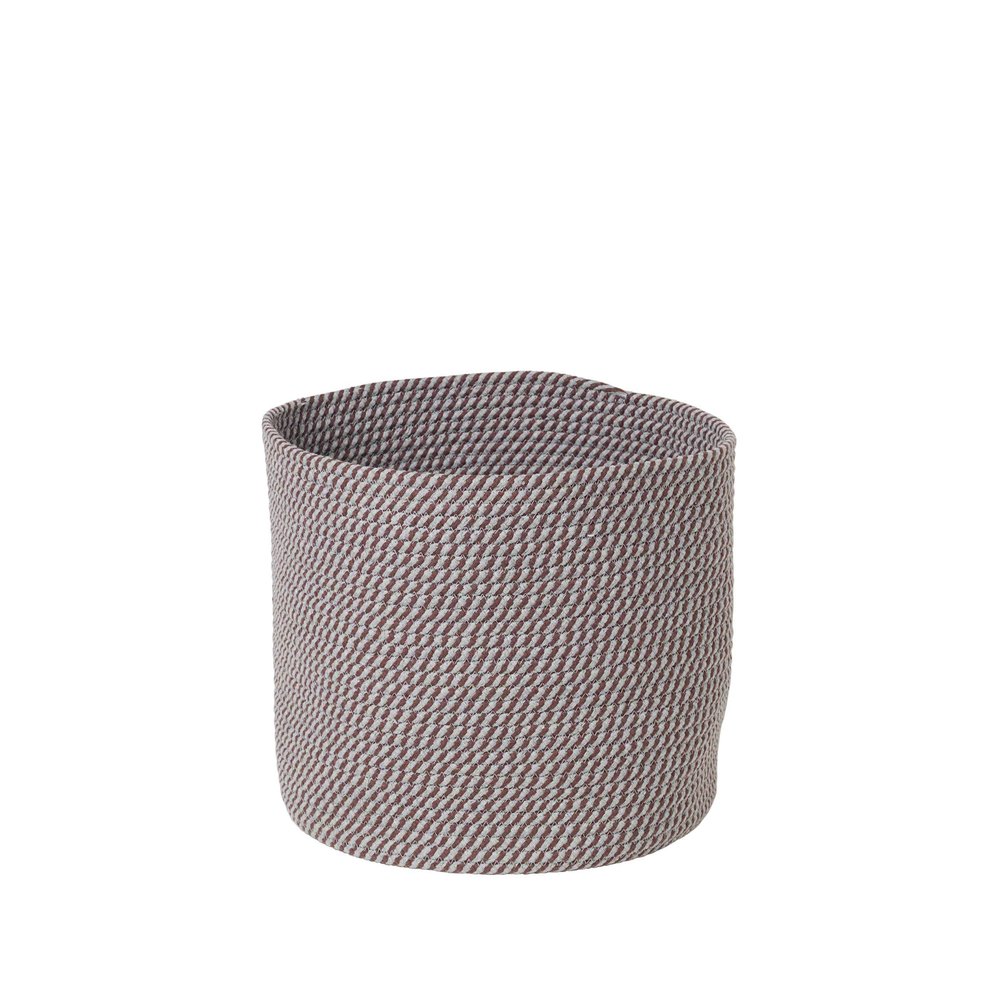 Broste Copenhagen Brady mand grijs - Ø36xh32cm Broste Copenhagen Brady mand grijs - Ø36xh32cm