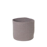 Broste Copenhagen Brady mand grijs - Ø36xh32cm Broste Copenhagen Brady mand grijs - Ø36xh32cm
