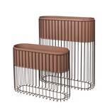 Broste Copenhagen Fioriera Fenja su standard marrone - set di 2 pezzi Broste Copenhagen Fioriera Fenja su standard marrone - set di 2 pezzi
