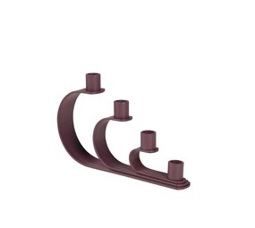 Broste Copenhagen Bougeoir Nami - marron Broste Copenhagen Bougeoir Nami - marron