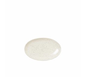 Broste Copenhagen Petites assiettes ovales Nordic Vanilla - lot de 8 pièces Broste Copenhagen Petites assiettes ovales Nordic Vanilla - lot de 8 pièces