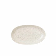 Broste Copenhagen Grandes assiettes ovales Nordic Vanilla - lot de 8 pièces Broste Copenhagen Grandes assiettes ovales Nordic Vanilla - lot de 8 pièces