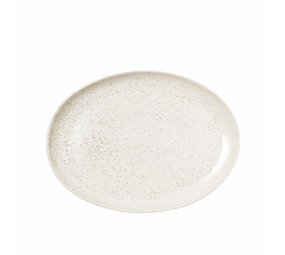 Broste Copenhagen Assiettes ovales Nordic Vanilla - set de 4 pièces Broste Copenhagen Assiettes ovales Nordic Vanilla - set de 4 pièces