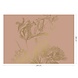 KEK Amsterdam Engraved flowers goud behang MW-024 - 400x280cm KEK Amsterdam Engraved flowers goud behang MW-024 - 400x280cm