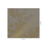 KEK Amsterdam Engraved flowers goud behang MW-017 - 300x280cm KEK Amsterdam Engraved flowers goud behang MW-017 - 300x280cm
