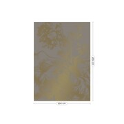 KEK Amsterdam Indgraveret blomster guld tapet MW-016 - 200x280cm KEK Amsterdam Indgraveret blomster guld tapet MW-016 - 200x280cm