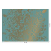 KEK Amsterdam Gravert blomster gull tapet MW-021 - 400x280cm KEK Amsterdam Gravert blomster gull tapet MW-021 - 400x280cm