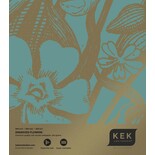 KEK Amsterdam Graverade blommor guld tapet MW-021 - 400x280cm
