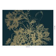 KEK Amsterdam Graverade blommor guld tapet MW-015 - 400x280cm KEK Amsterdam Graverade blommor guld tapet MW-015 - 400x280cm