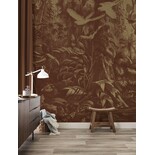 KEK Amsterdam Tropiske landskap gull tapet MW-061 - 200x280cm KEK Amsterdam Tropiske landskap gull tapet MW-061 - 200x280cm