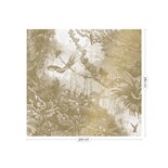KEK Amsterdam Tropical landscapes gold wallpaper MW-065 - 300x280cm KEK Amsterdam Tropical landscapes gold wallpaper MW-065 - 300x280cm