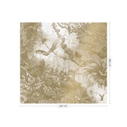 KEK Amsterdam Papier peint or Paysages tropicaux MW-065 - 300x280cm