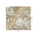 KEK Amsterdam Engraved landscapes goud behang MW-041 - 300x280cm KEK Amsterdam Engraved landscapes goud behang MW-041 - 300x280cm