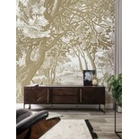 KEK Amsterdam Engraved landscapes goud behang MW-040 - 200x280cm KEK Amsterdam Engraved landscapes goud behang MW-040 - 200x280cm