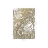 KEK Amsterdam Engraved landscapes goud behang MW-040 - 200x280cm KEK Amsterdam Engraved landscapes goud behang MW-040 - 200x280cm