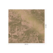 KEK Amsterdam Gravert landskap gull tapet MW-038 - 300x280cm KEK Amsterdam Gravert landskap gull tapet MW-038 - 300x280cm