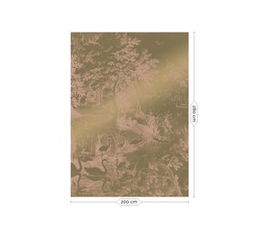 KEK Amsterdam Engraved landscapes goud behang MW-037 - 200x280cm KEK Amsterdam Engraved landscapes goud behang MW-037 - 200x280cm