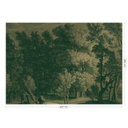 KEK Amsterdam Papier peint paysages or gravé MW-033 - 400x280cm