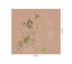 KEK Amsterdam Carta da parati dorata con fiori dell'età dell'oro MW-047 - 300x280cm KEK Amsterdam Carta da parati dorata con fiori dell'età dell'oro MW-047 - 300x280cm