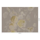 KEK Amsterdam Guldåldersblommor guldtapet MW-045 - 400x280cm KEK Amsterdam Guldåldersblommor guldtapet MW-045 - 400x280cm