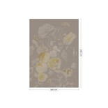 KEK Amsterdam Papel pintado dorado flores edad dorada MW-043 - 200x280cm KEK Amsterdam Papel pintado dorado flores edad dorada MW-043 - 200x280cm