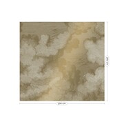 KEK Amsterdam Engraved clouds goud behang MW-011- 300x280cm KEK Amsterdam Engraved clouds goud behang MW-011- 300x280cm