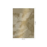 KEK Amsterdam Engraved clouds goud behang MW-010- 200x280cm KEK Amsterdam Engraved clouds goud behang MW-010- 200x280cm