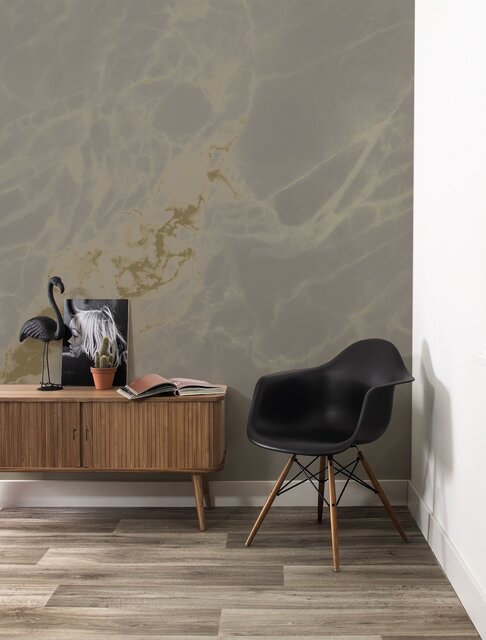 KEK Amsterdam Carta da parati in marmo oro MW-054- 400x280cm