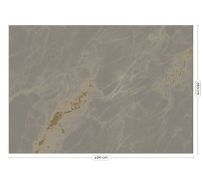 KEK Amsterdam Marmor-Goldtapete MW-054- 400x280cm KEK Amsterdam Marmor-Goldtapete MW-054- 400x280cm