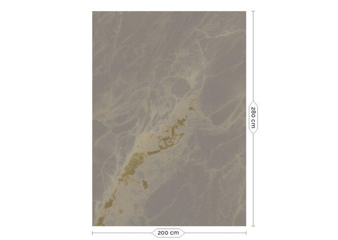 KEK Amsterdam Marmor guld tapet MW-052- 200x280cm