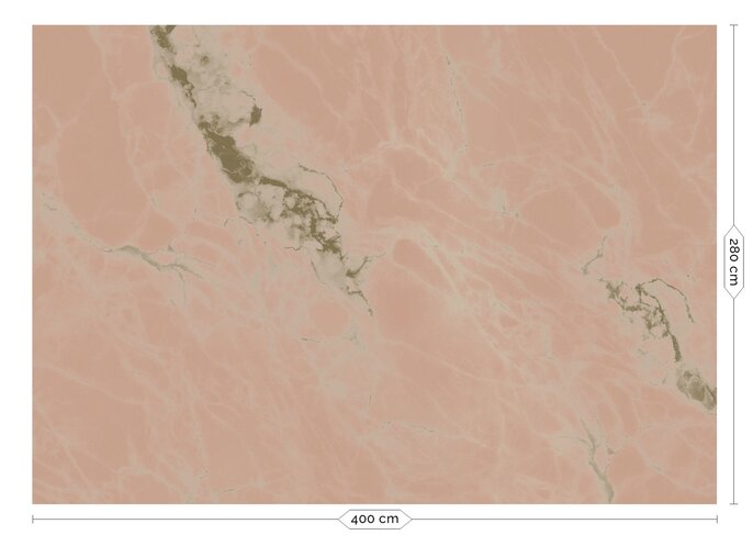 KEK Amsterdam Marble goud behang MW-057- 400x280cm KEK Amsterdam Marble goud behang MW-057- 400x280cm