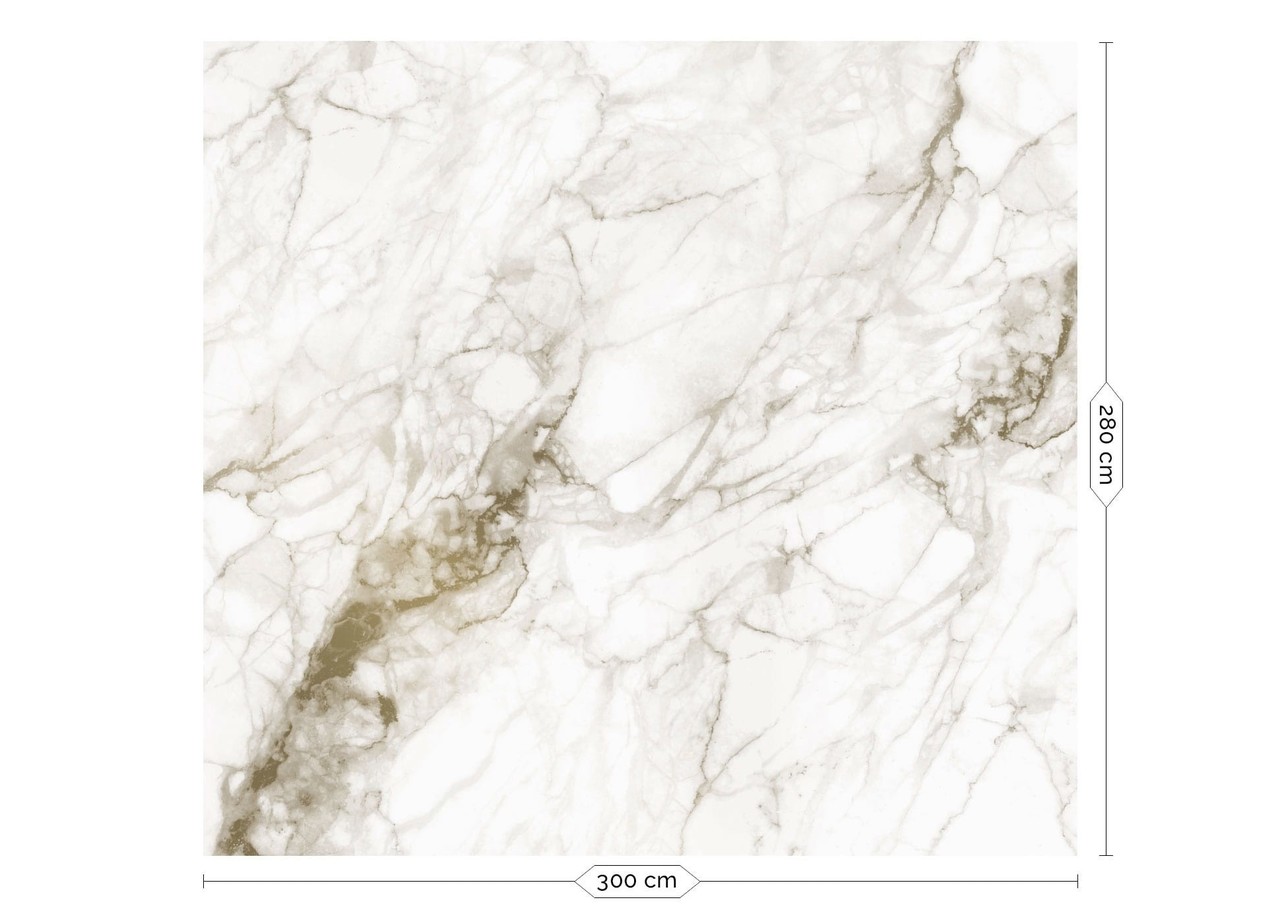KEK Amsterdam Marble goud behang MW-059- 300x280cm KEK Amsterdam Marble goud behang MW-059- 300x280cm