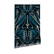 KEK Amsterdam Art deco goud behang animaux grasshopper - blauw KEK Amsterdam Art deco goud behang animaux grasshopper - blauw