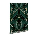 KEK Amsterdam Art deco goud behang animaux grasshopper - groen