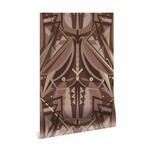 KEK Amsterdam Art deco gold wallpaper animaux grasshopper - taupe