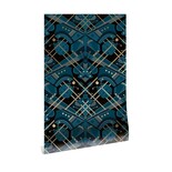 KEK Amsterdam Art Deco Goldtapete Animaux Schmetterling - blau