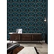 KEK Amsterdam Art deco goud behang animaux beetle - blauw KEK Amsterdam Art deco goud behang animaux beetle - blauw