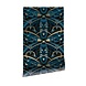 KEK Amsterdam Art deco goud behang animaux beetle - blauw KEK Amsterdam Art deco goud behang animaux beetle - blauw