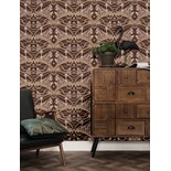 KEK Amsterdam Art deco goud behang animaux beetle - taupe KEK Amsterdam Art deco goud behang animaux beetle - taupe