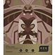 KEK Amsterdam Art deco goud behang animaux beetle - taupe KEK Amsterdam Art deco goud behang animaux beetle - taupe