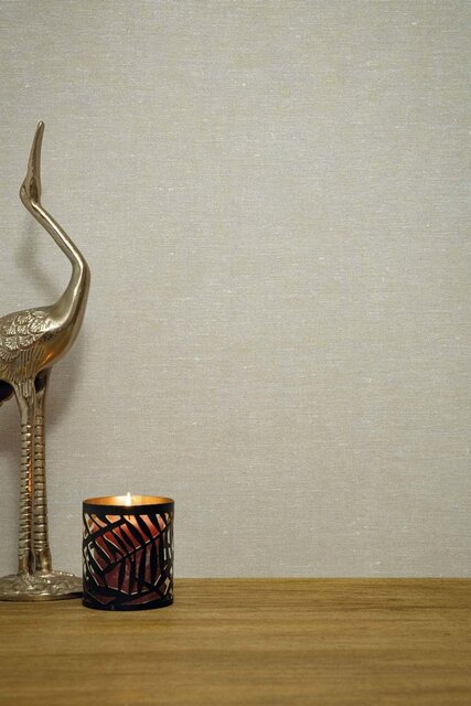 KEK Amsterdam Natural chic wallpaper linen look - chicago