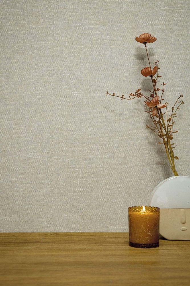 KEK Amsterdam Natural chic wallpaper linen look - chicago KEK Amsterdam Natural chic wallpaper linen look - chicago