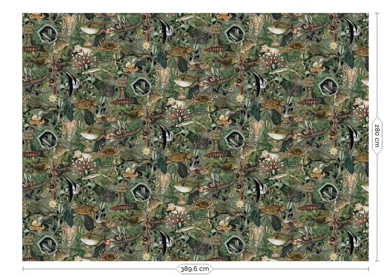 KEK Amsterdam Papel pintado fotográfico de la selva submarina WP-697 - 389,6 x 280 cm KEK Amsterdam Papel pintado fotográfico de la selva submarina WP-697 - 389,6 x 280 cm